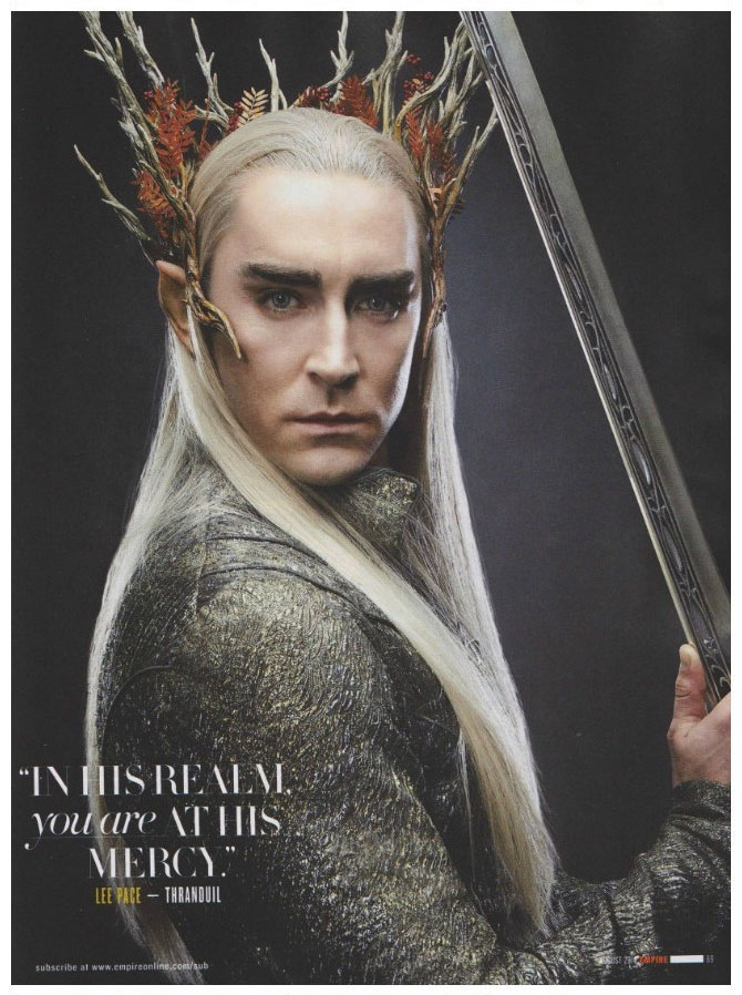 精灵王子的父亲精灵王king thranduil