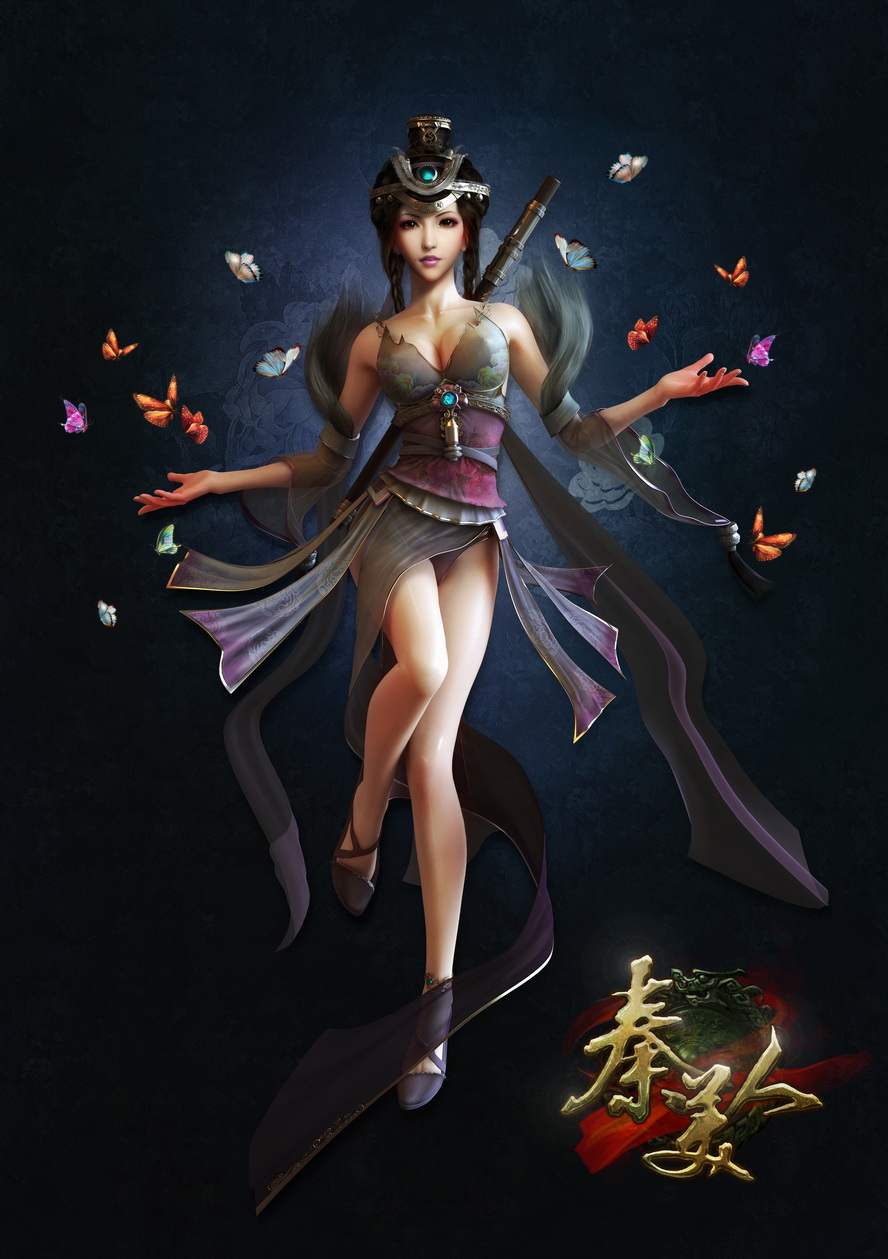 《<em>秦美人</em>》高清壁纸 一一 <em>素女</em>–《<em>秦美人</em>》官