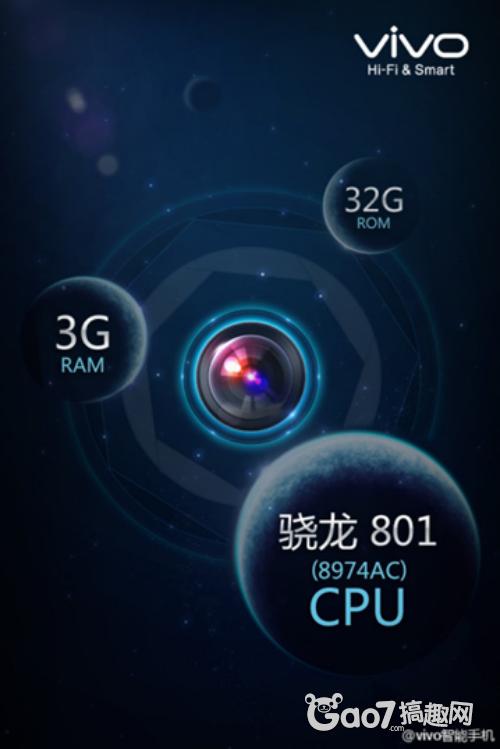 vivo新X系列手机将使用高通骁龙801处理器